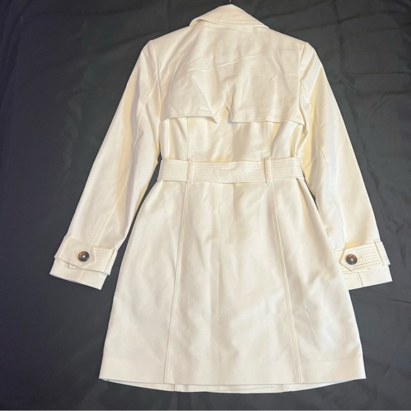 New With Tag Express XXS White Double Breasted Pea Coat - Picture 4 of 4